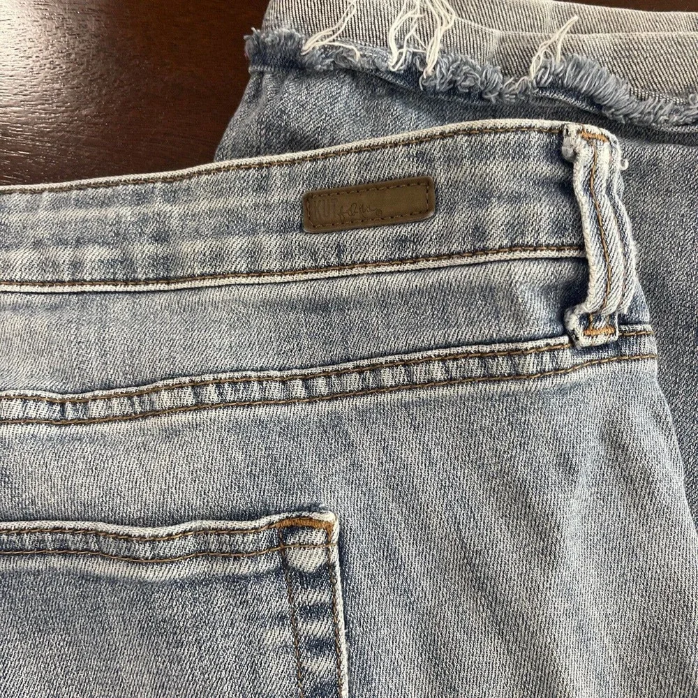 Kut from the Kloth Catherine Boyfriend Jeans Women's Plus 22W Medium Wash Blue - Picture 6 of 9